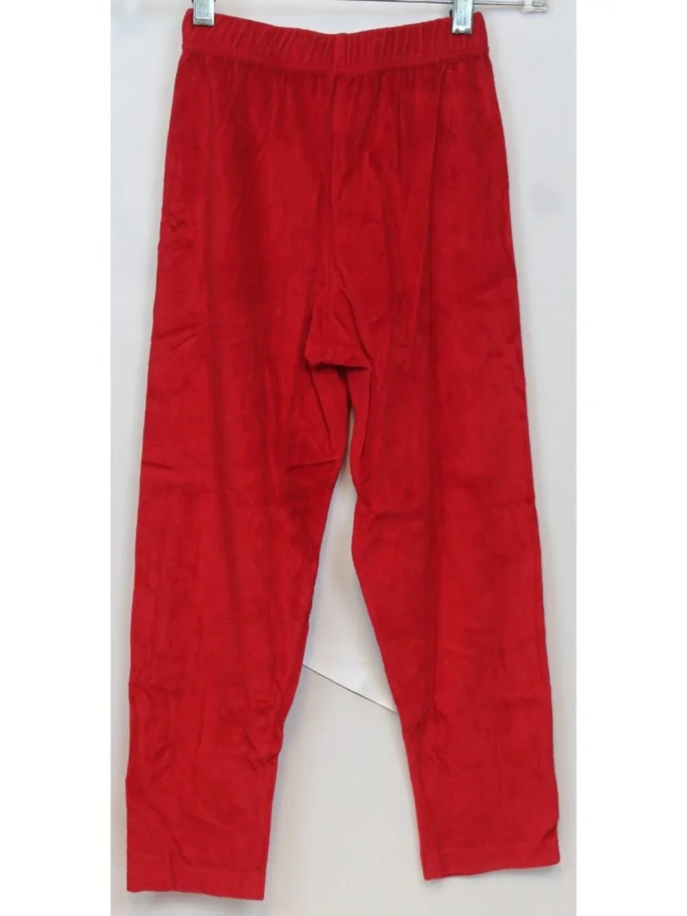 Kellys Kids Red Velour 2pc Outfit Gingerbread Men sz 6 Baking Xmas Cookie Holida